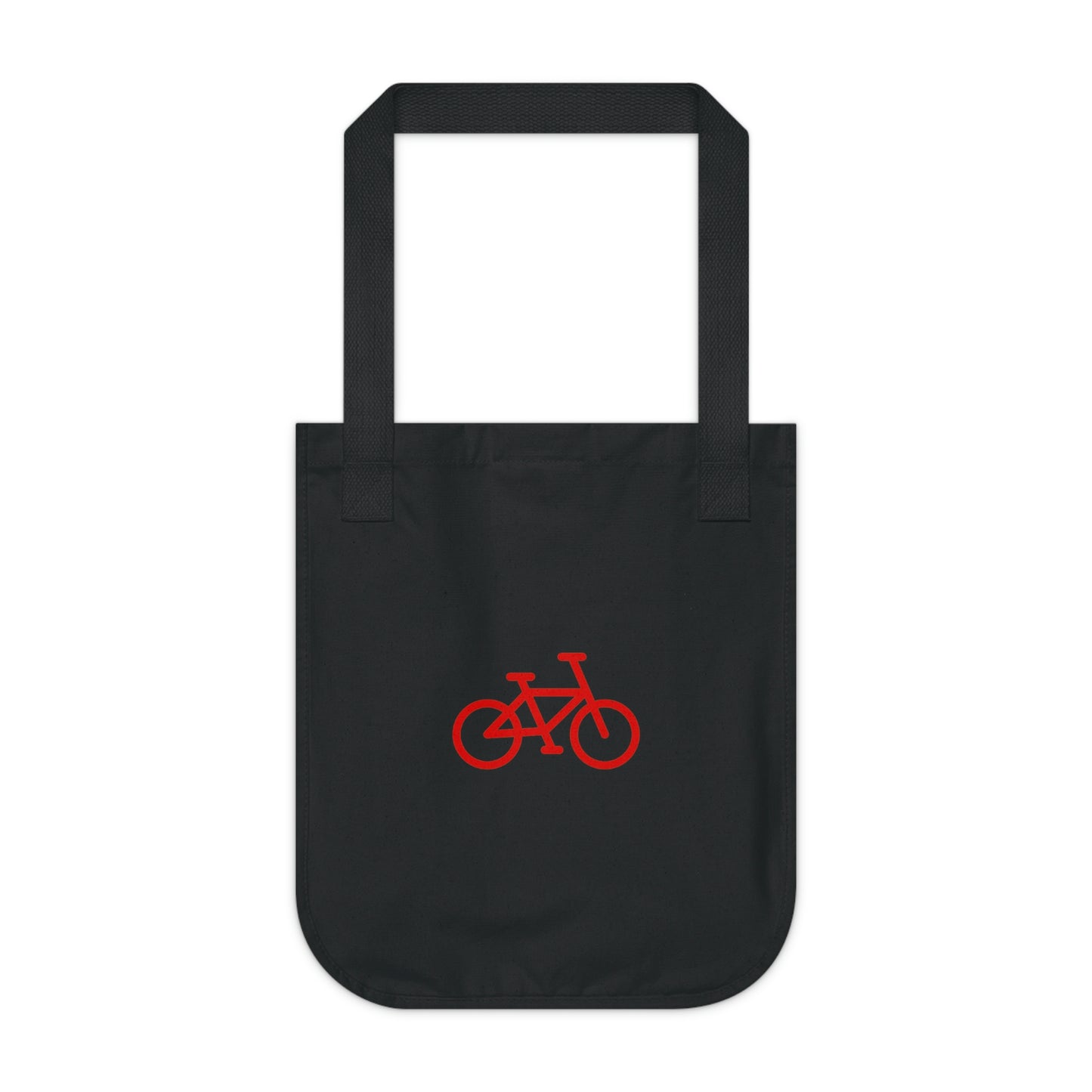 Organic Canvas Tote Bag - Bike