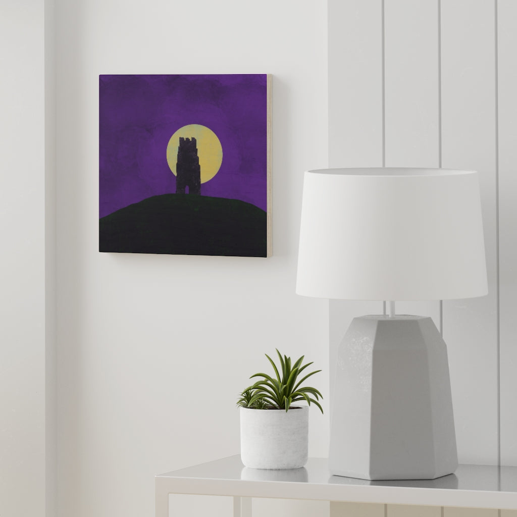 Wood Canvas - Night Tower