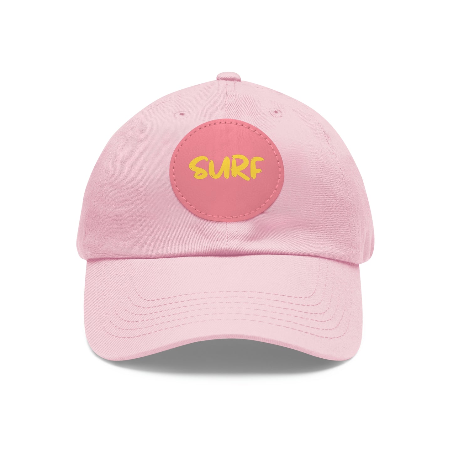 SURF - Dad Hat with Round Leather Patch