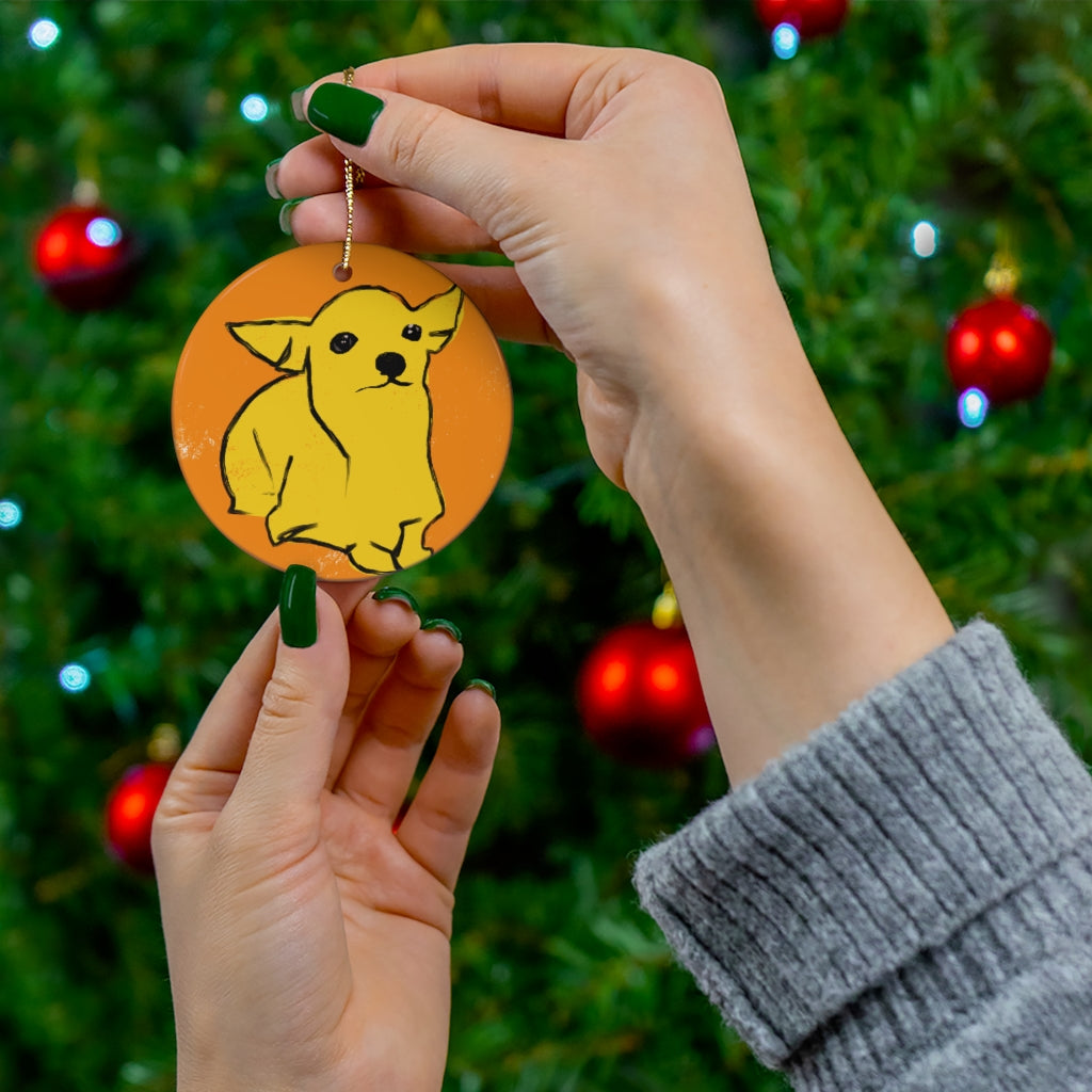 Chi the Chihuahua - Ceramic Ornaments