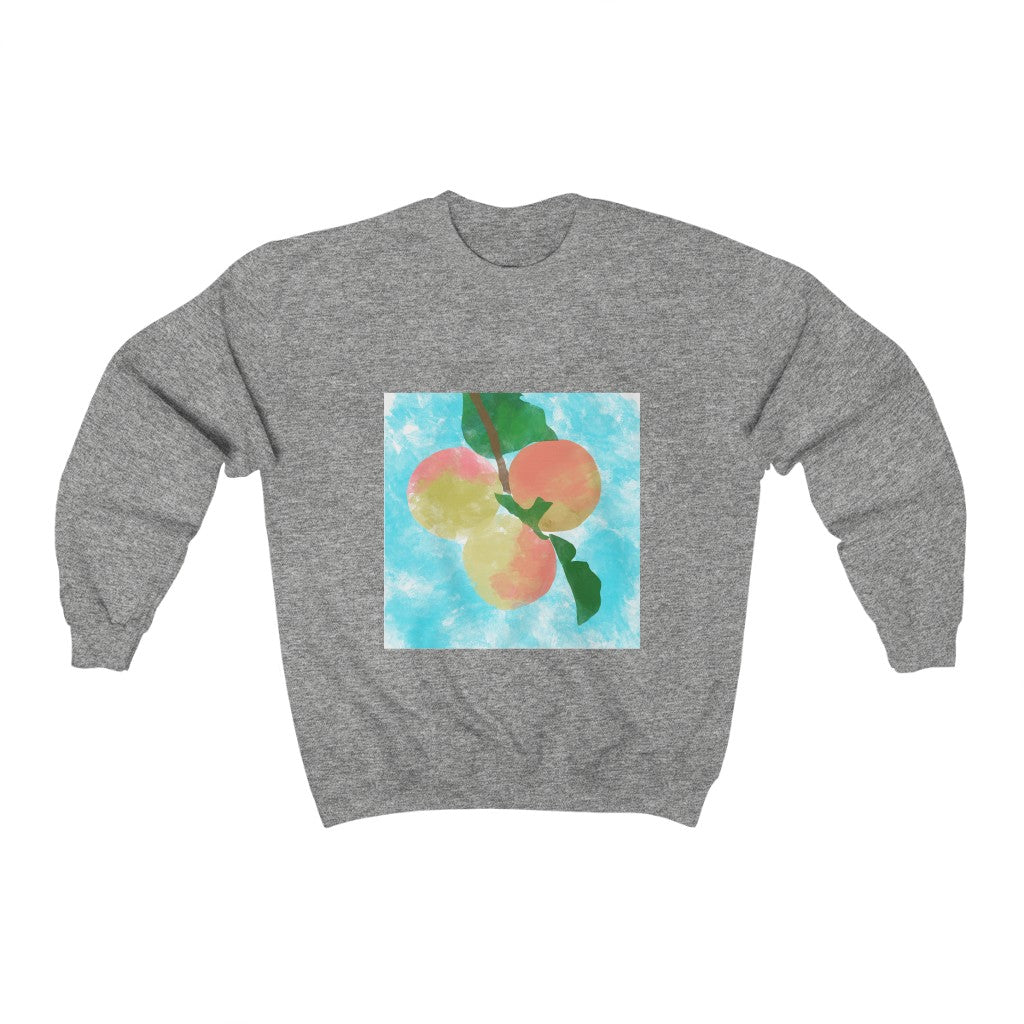 Peaches - Unisex Heavy Blend™ Crewneck Sweatshirt