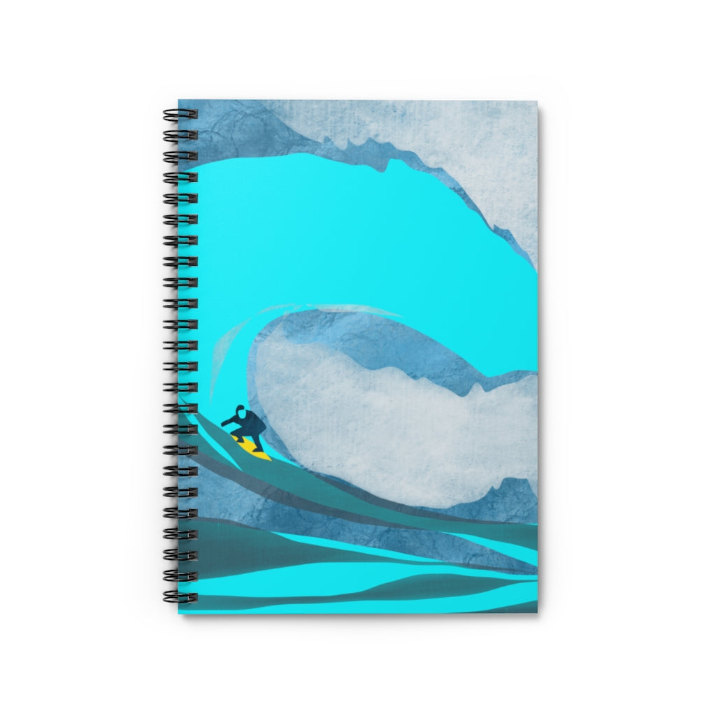 Surfer Spiral Notebook - Ruled Line