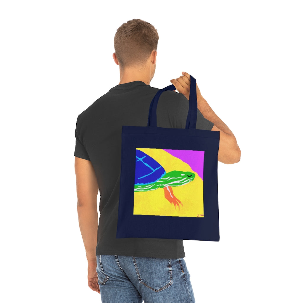 Cotton Tote - Turtle Design