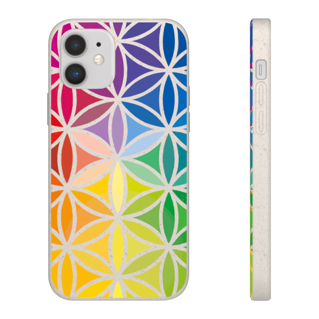 Biodegradable Case - Flower of Life