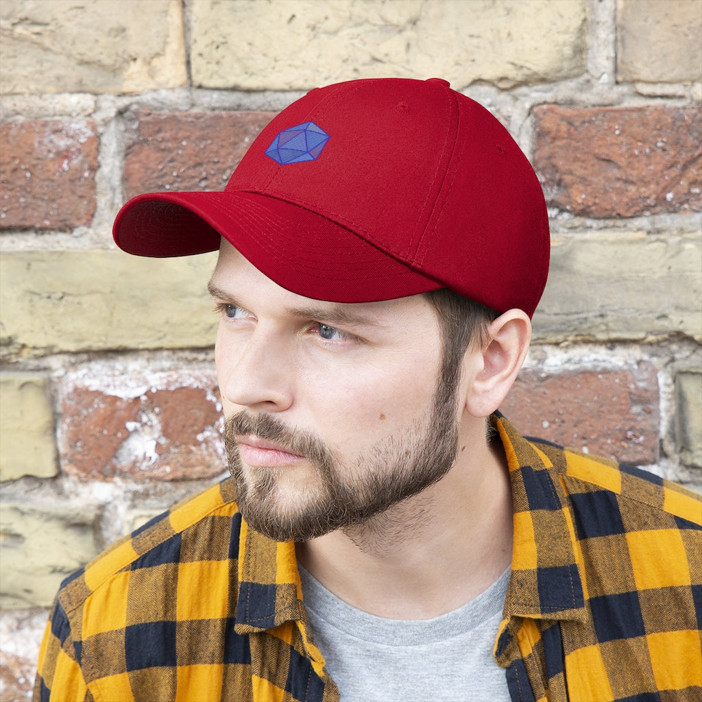 Unisex Twill Hat - Icosahedron
