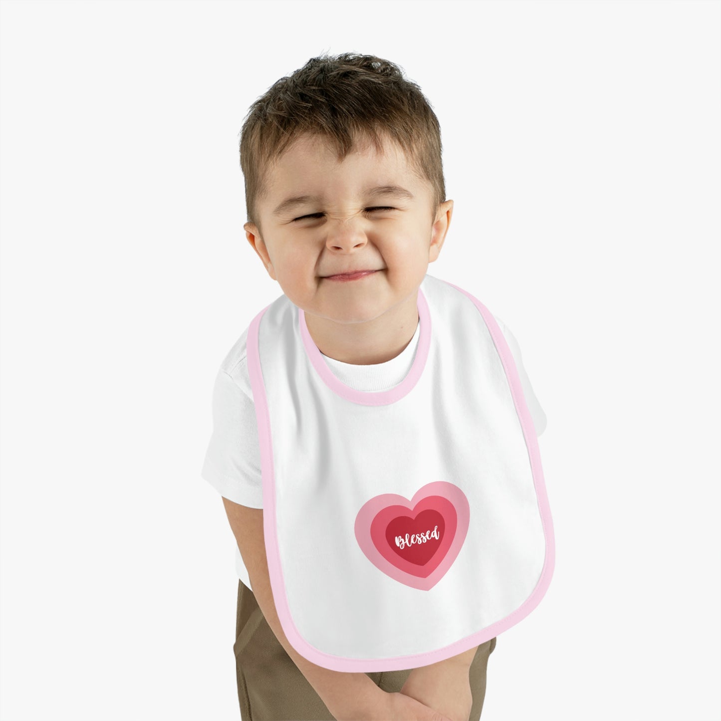 Baby Jersey Bib - Blessed Heart