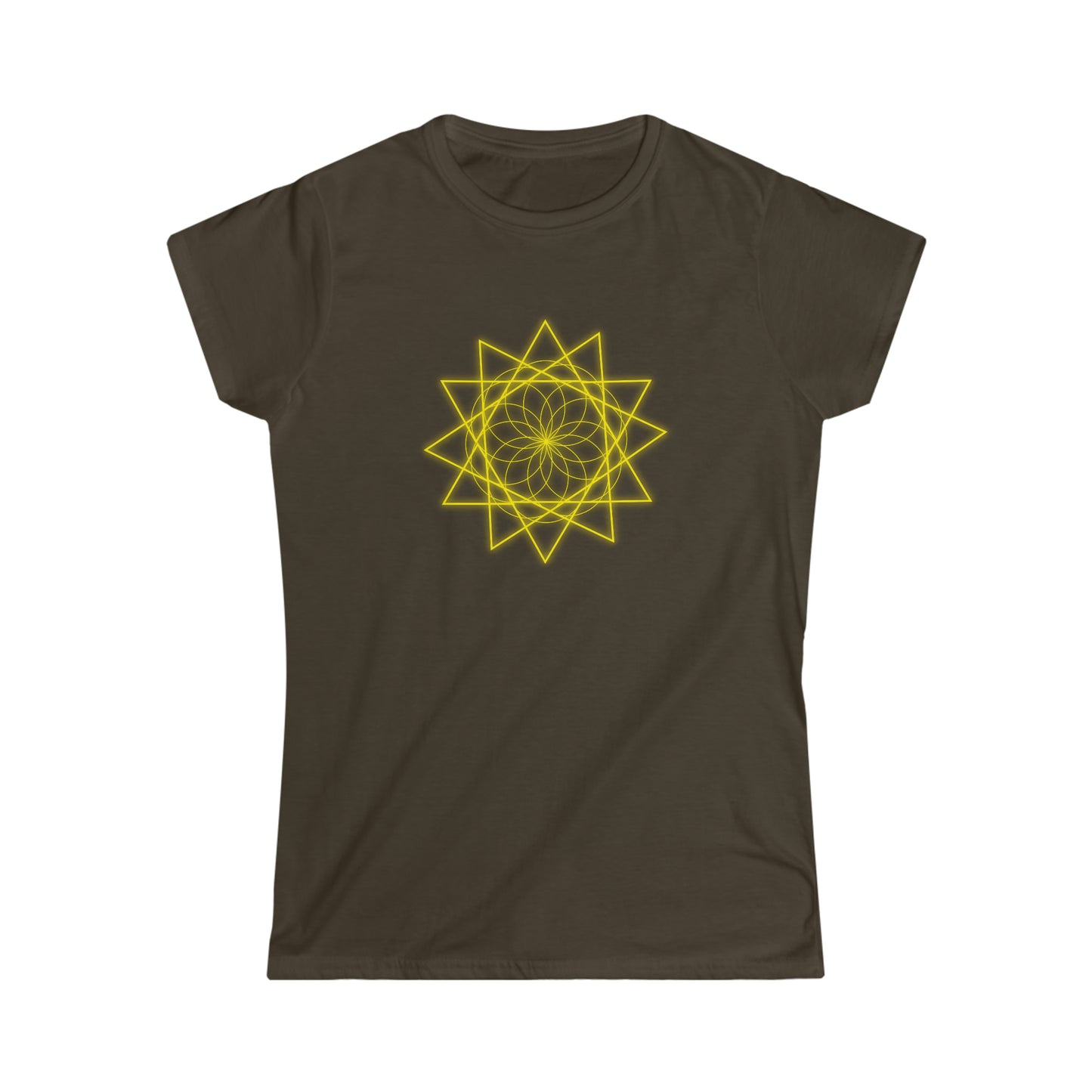 Women's Softstyle Tee - Sacred Geometry