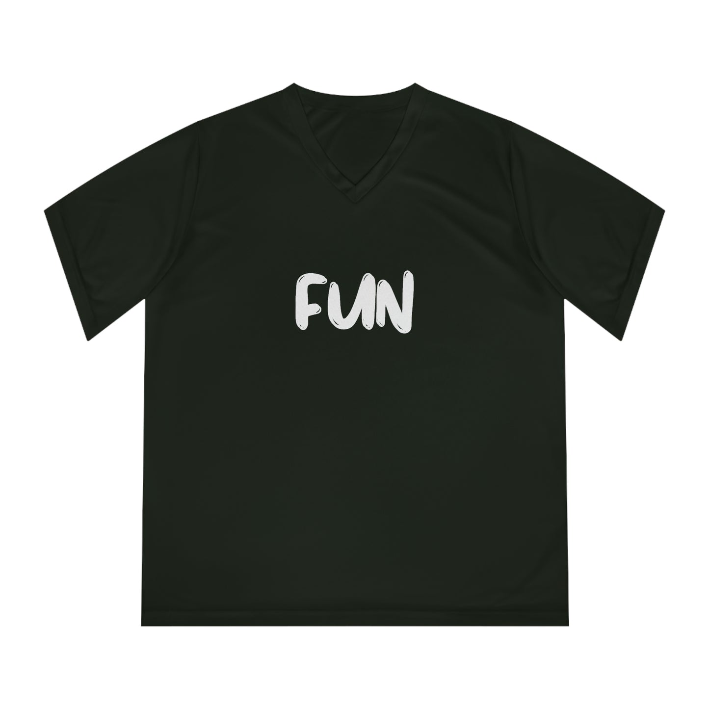 Women's Performance V-Neck T-Shirt - FUN