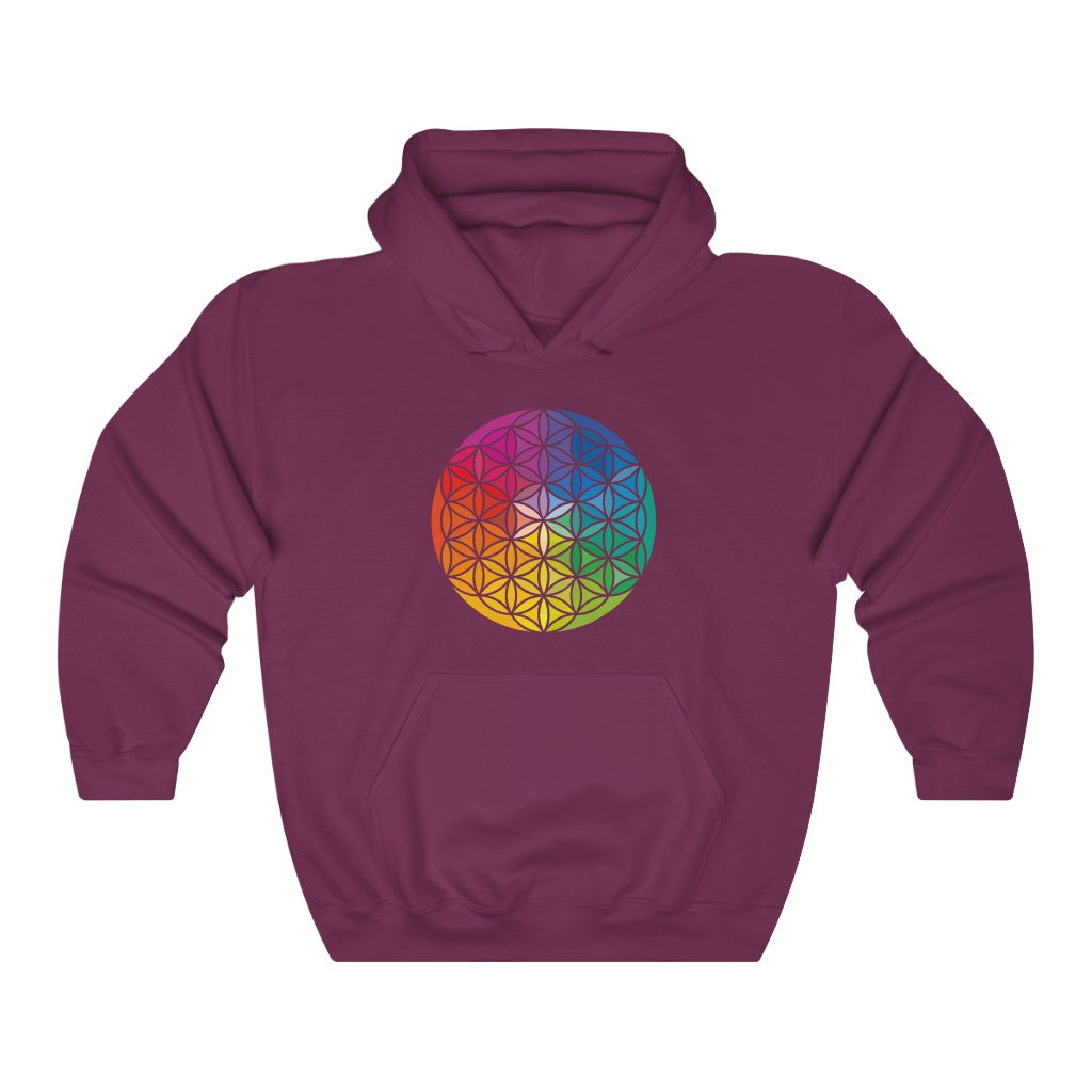 Flower of Life - Unisex Heavy Blend™ Hooded Sweatshirt