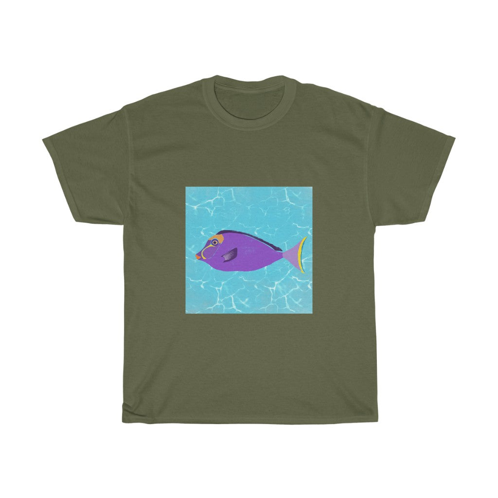 Fish Design - Unisex Heavy Cotton Tee