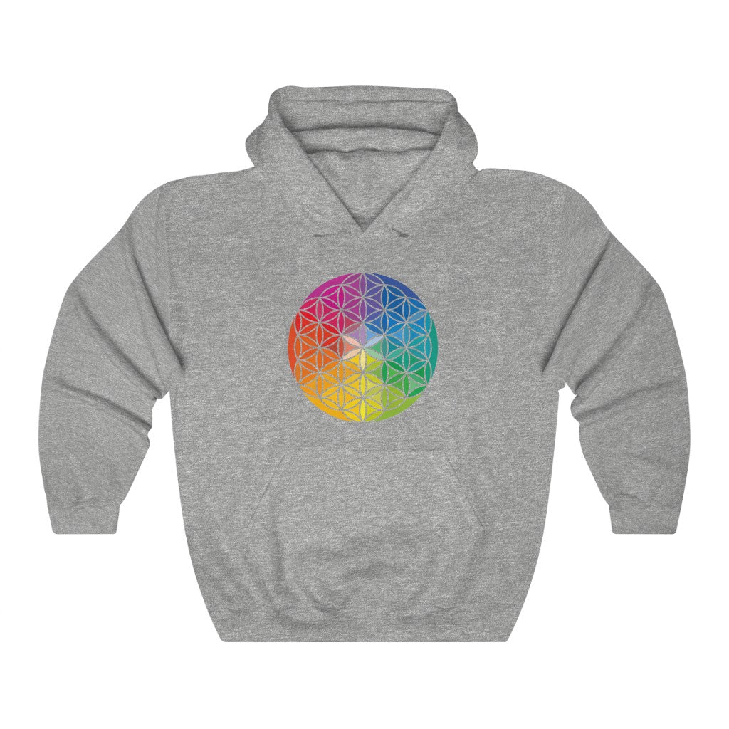 Flower of Life - Unisex Heavy Blend™ Hooded Sweatshirt