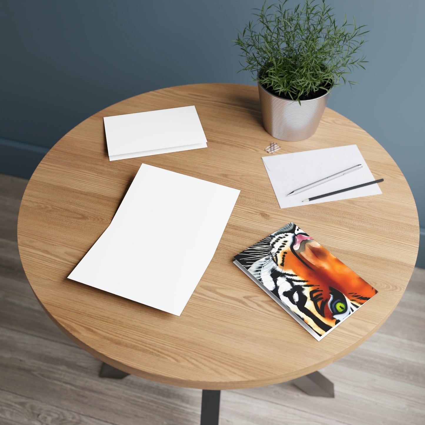 TIGER - Folded Greeting Cards