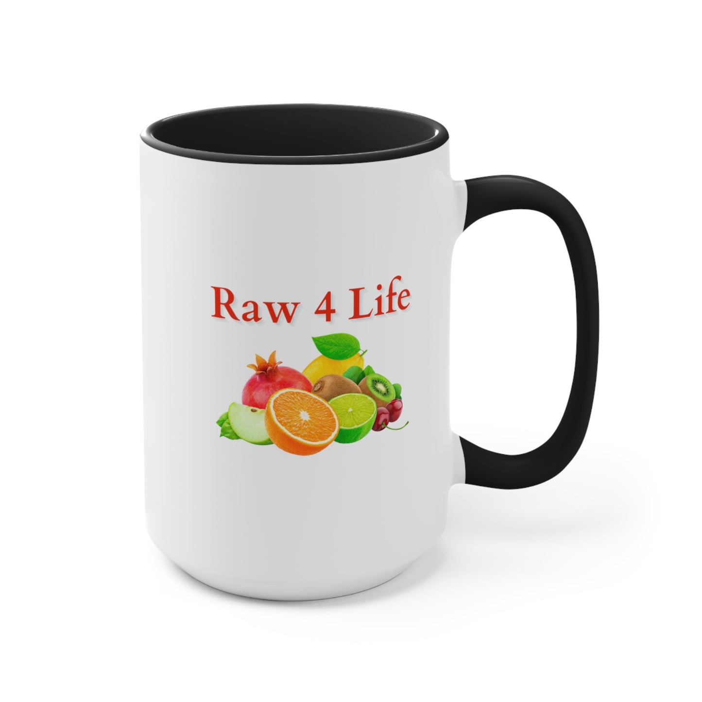 Raw 4 Life Accent Mug