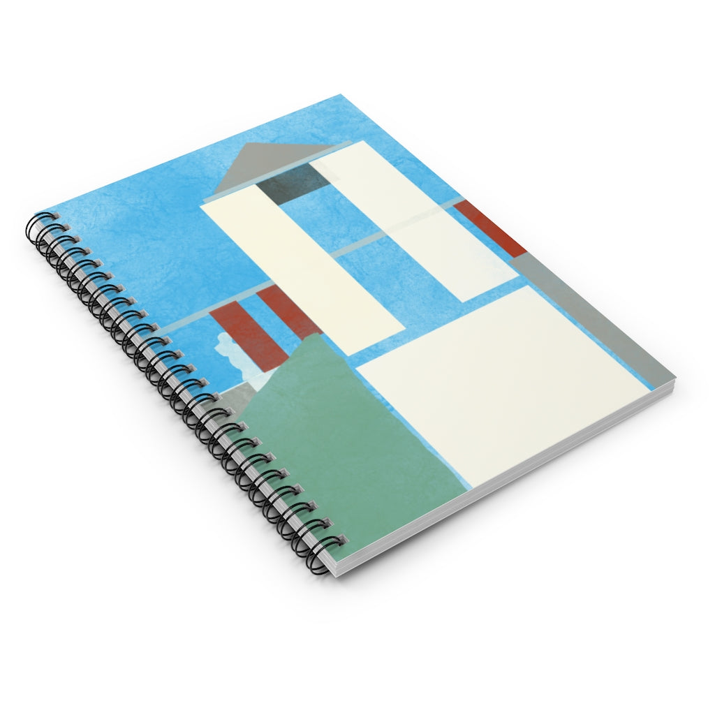 Postmodern Cover - Spiral Notebook - Ruled Line