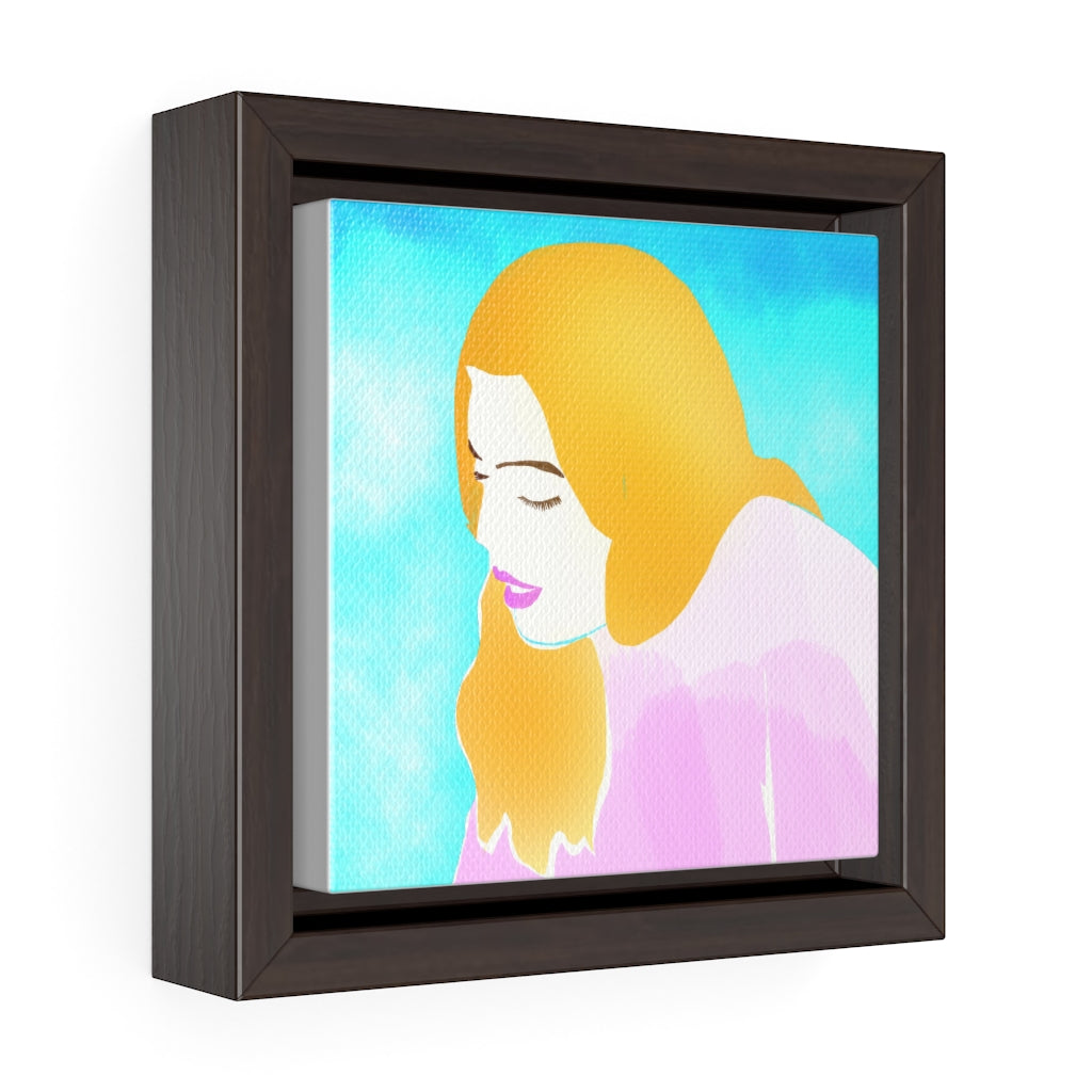 Square Framed Premium Gallery Wrap Canvas
