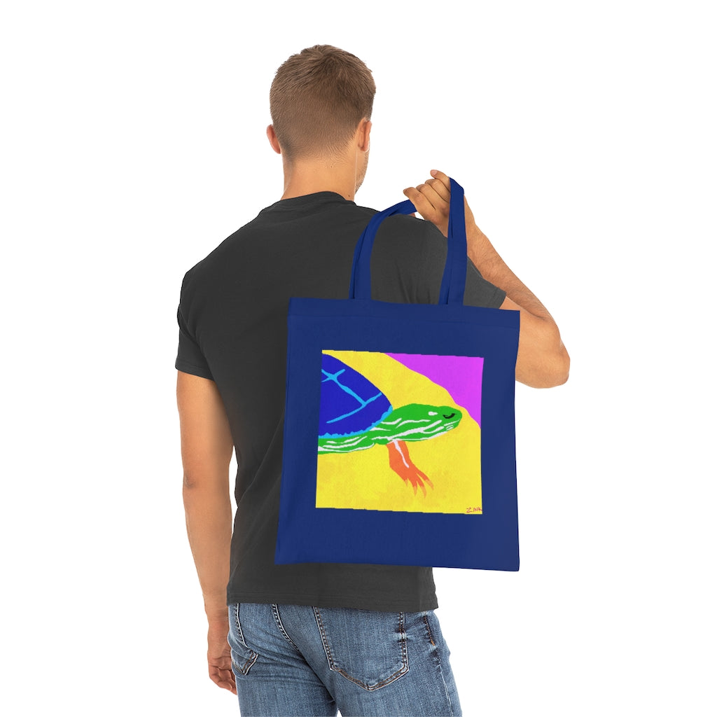 Cotton Tote - Turtle Design