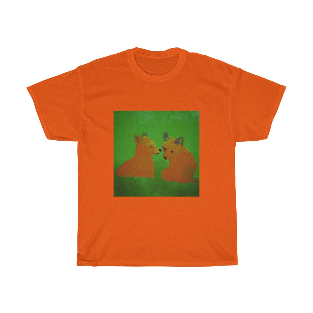 Foxes - Unisex Heavy Cotton Tee