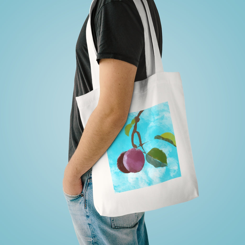 Plums - Cotton Tote Bag