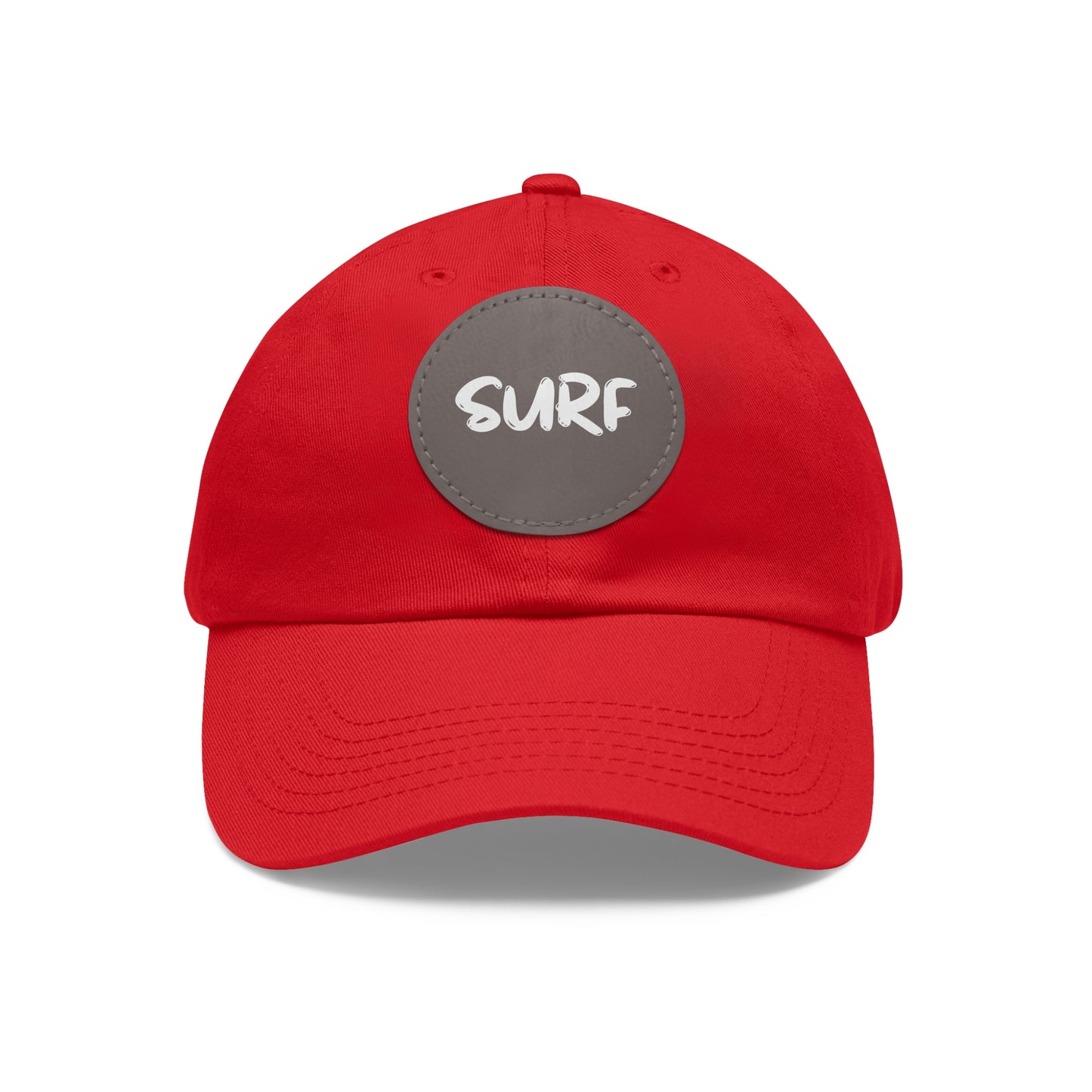 SURF - Dad Hat with Round Leather Patch