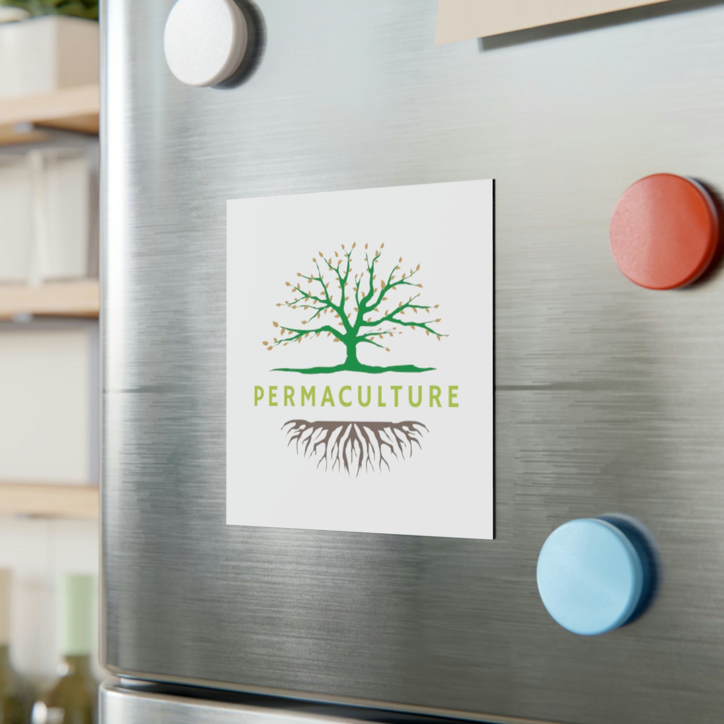 Square Magnet - Permaculture