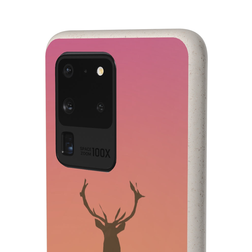 Biodegradable Case - Deer Silhouette