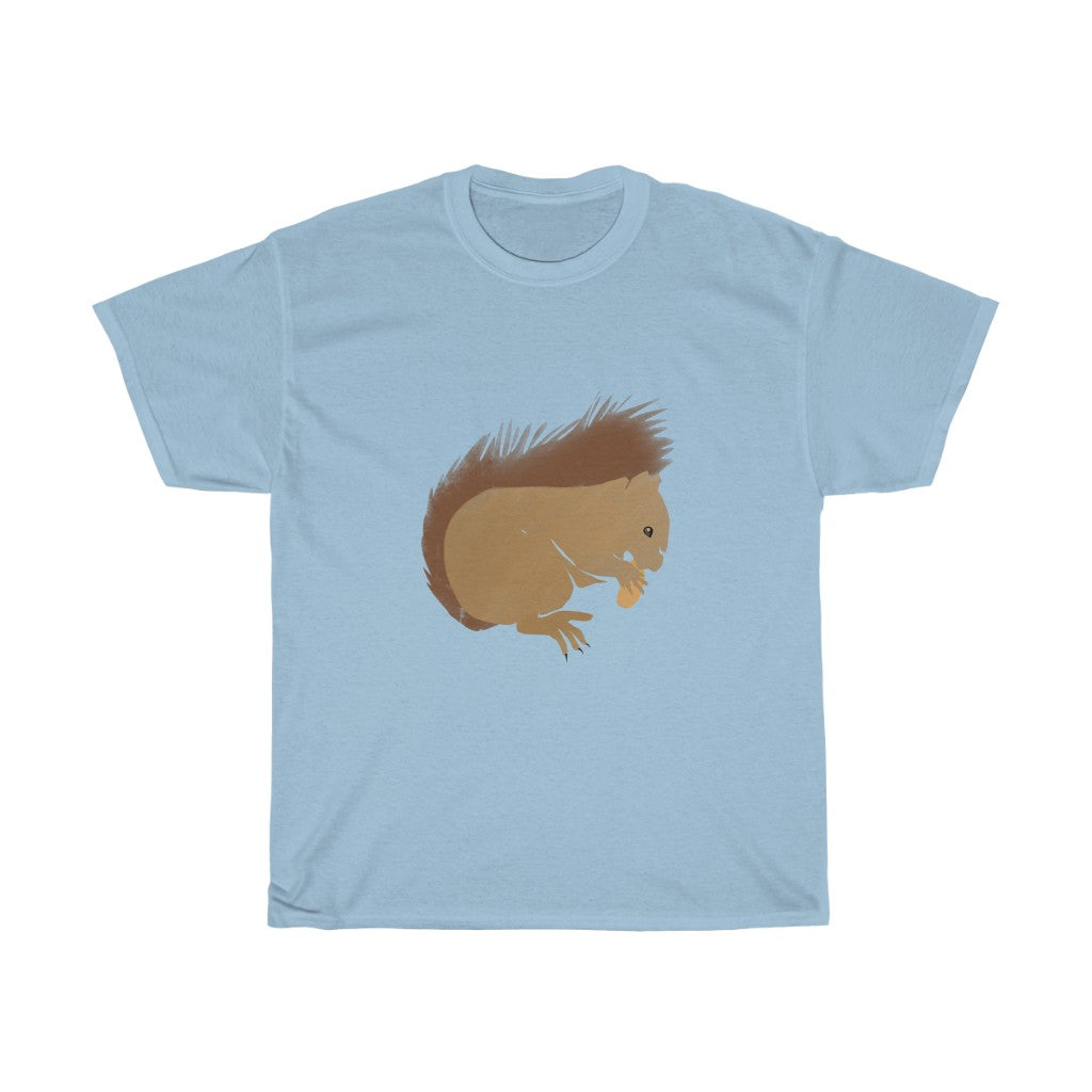 Unisex Heavy Cotton Tee - Squirrel