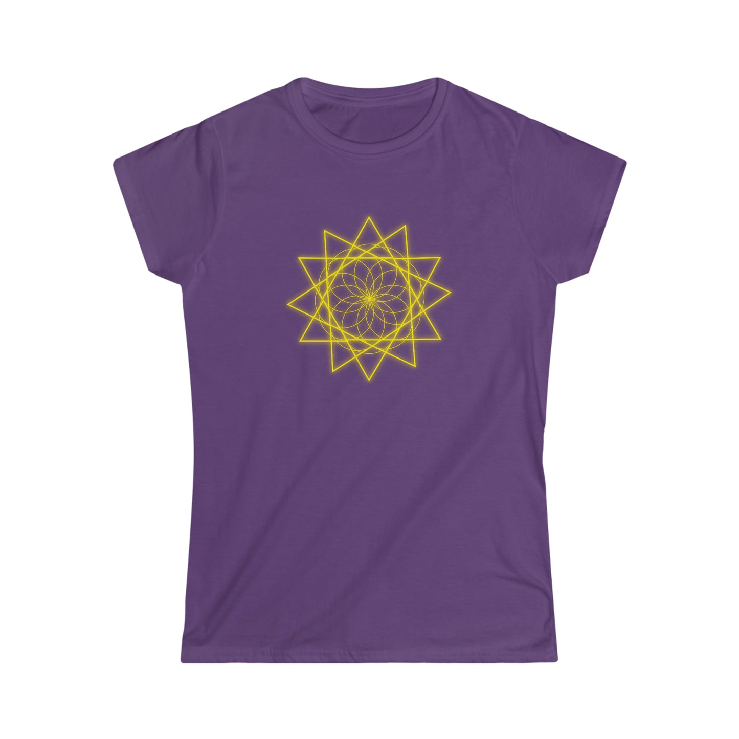 Women's Softstyle Tee - Sacred Geometry