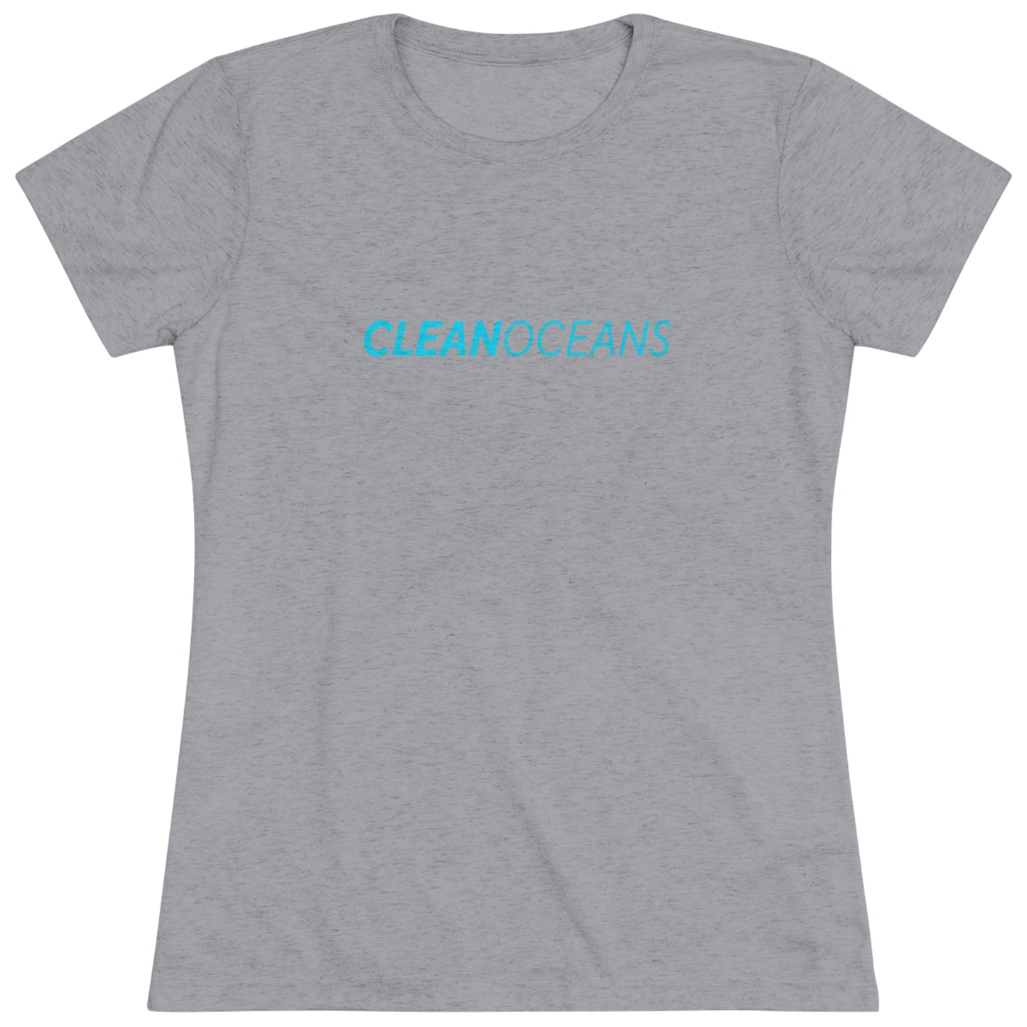 Women's Triblend Tee - CleanOceans