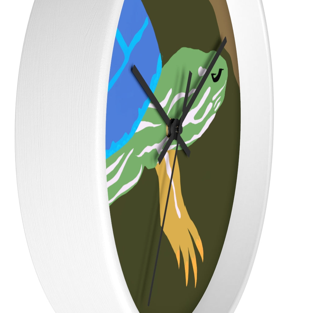 Turtle Wall clock (Earth Tones)