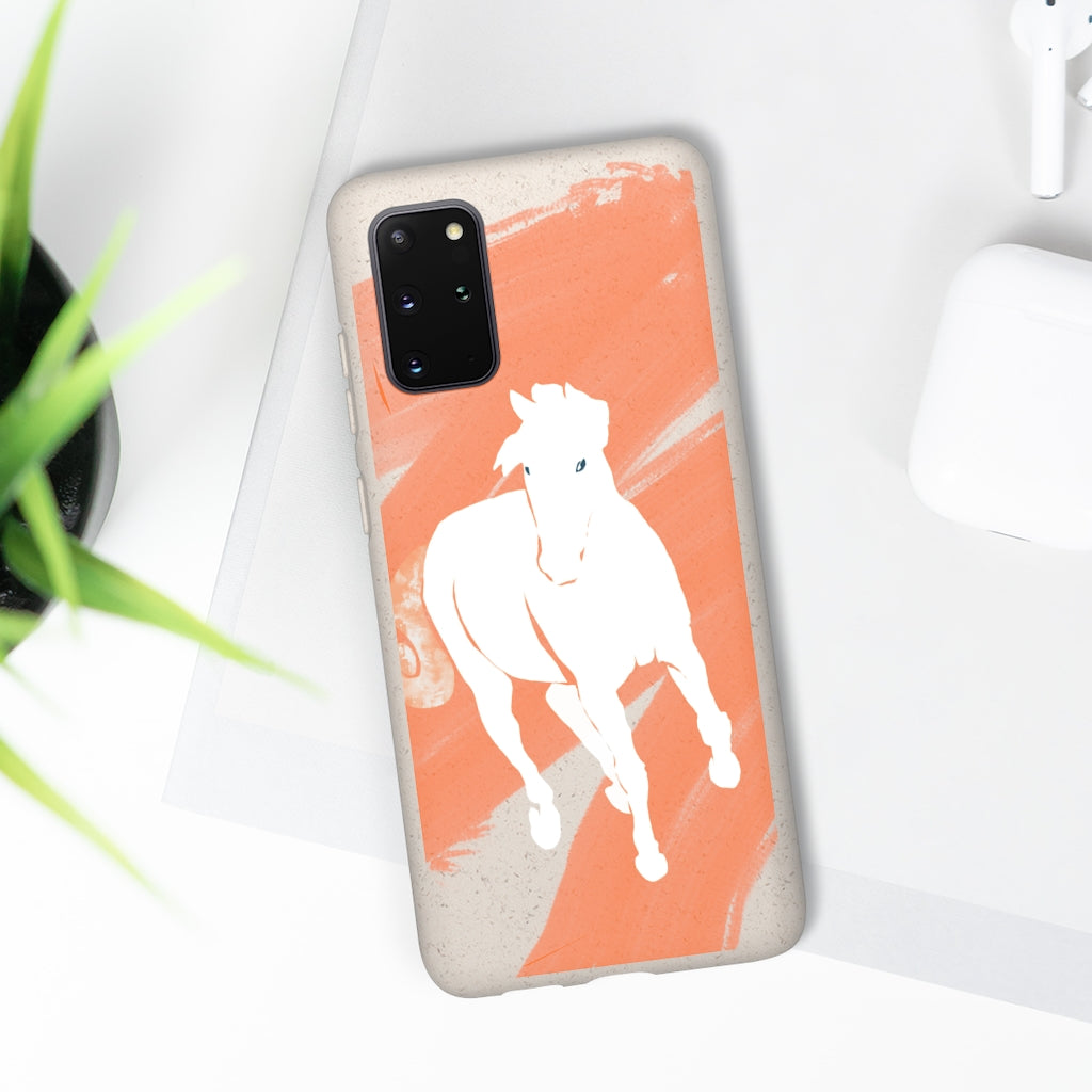 Biodegradable Case - Running Horse