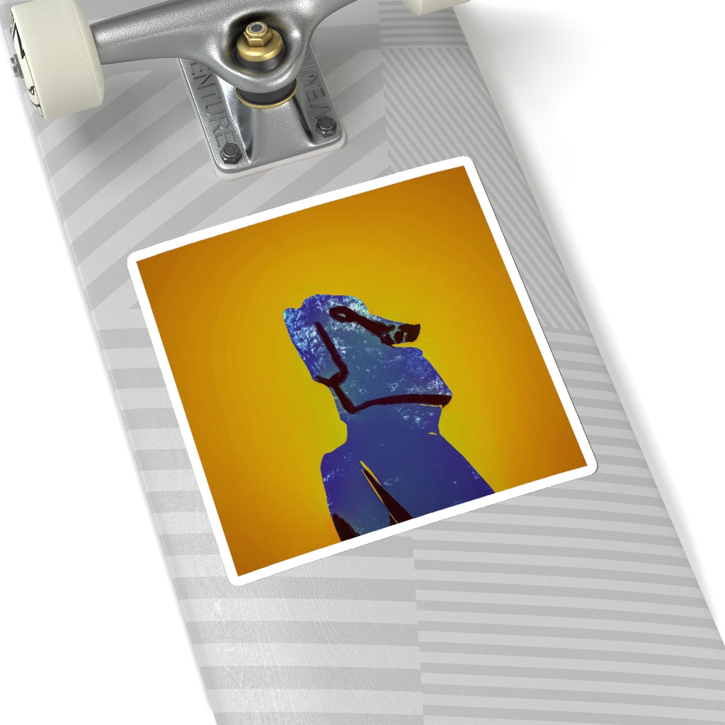 Easter Island Kiss-Cut Sticker
