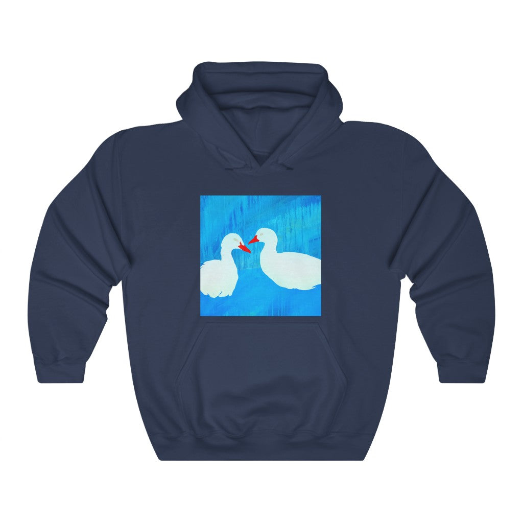 Duck Design - Unisex Heavy Blend™ Hooded Sweatshirt