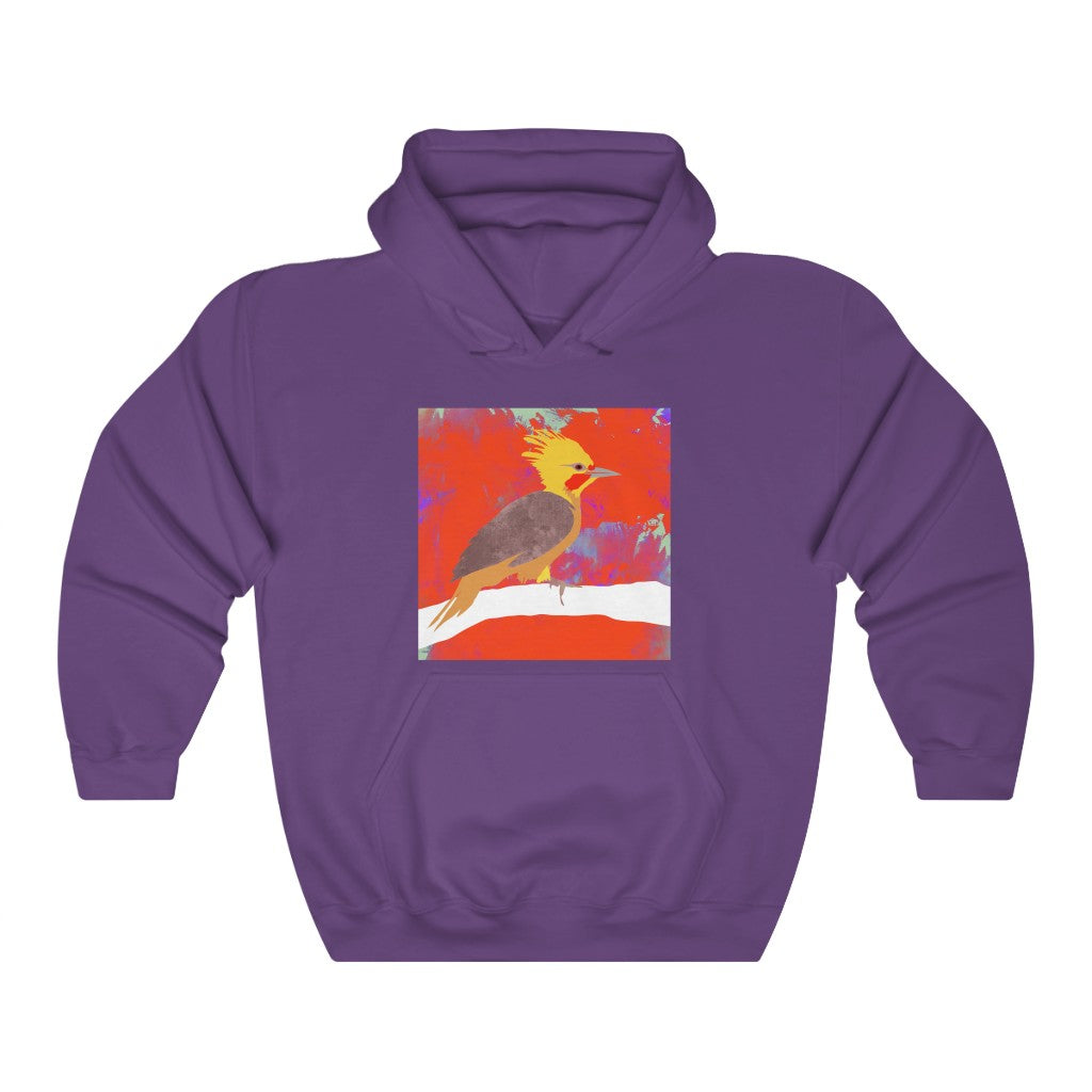 Unisex Heavy Blend™ Hooded Sweatshirt - Bird Design