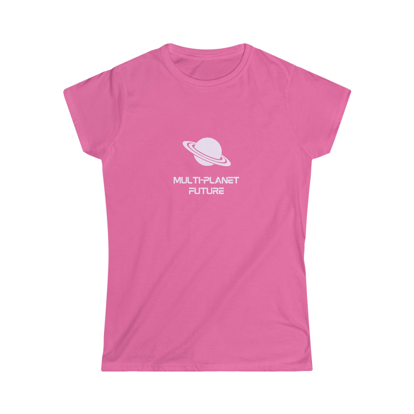 Women's Softstyle Tee - MULTI-PLANET FUTURE
