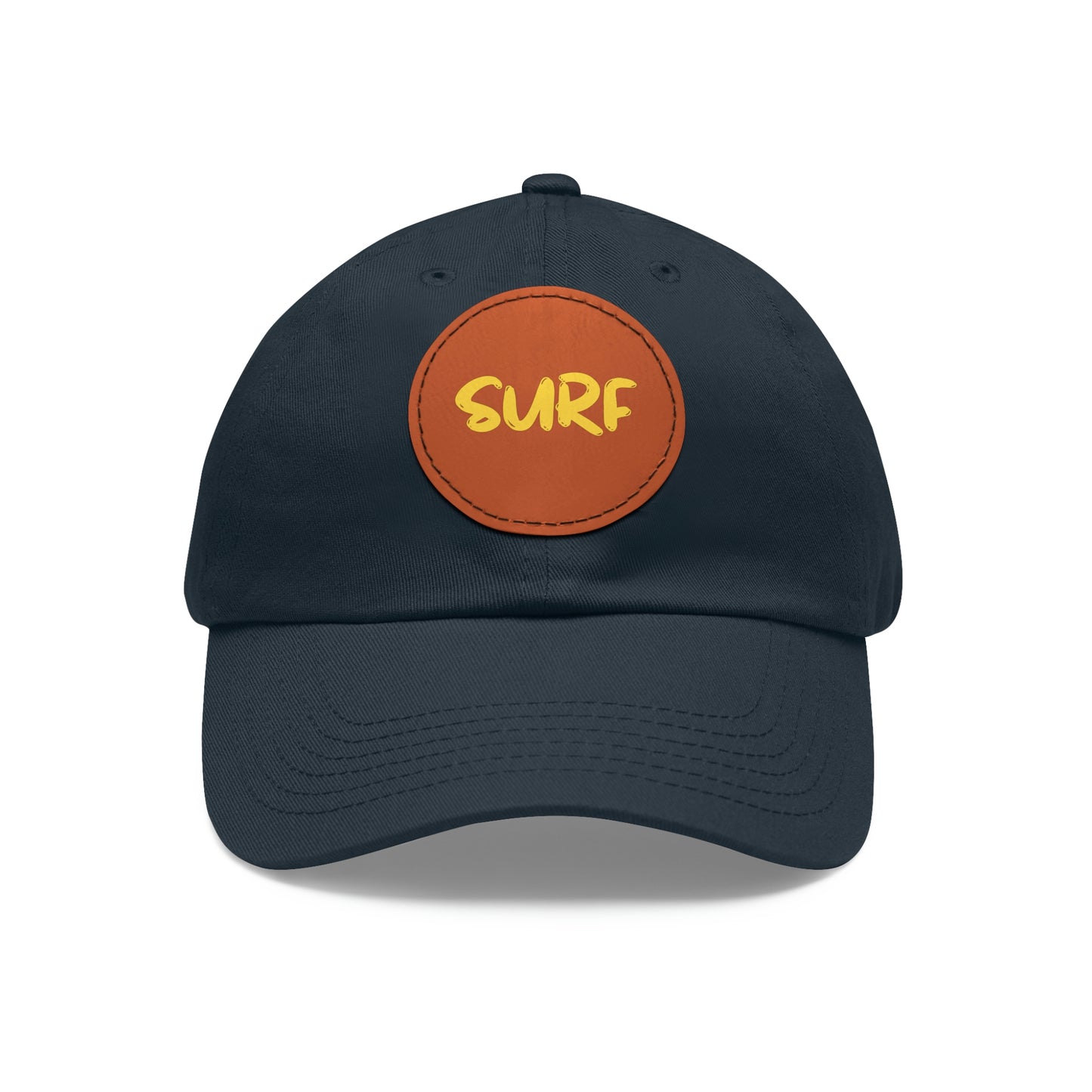 SURF - Dad Hat with Round Leather Patch