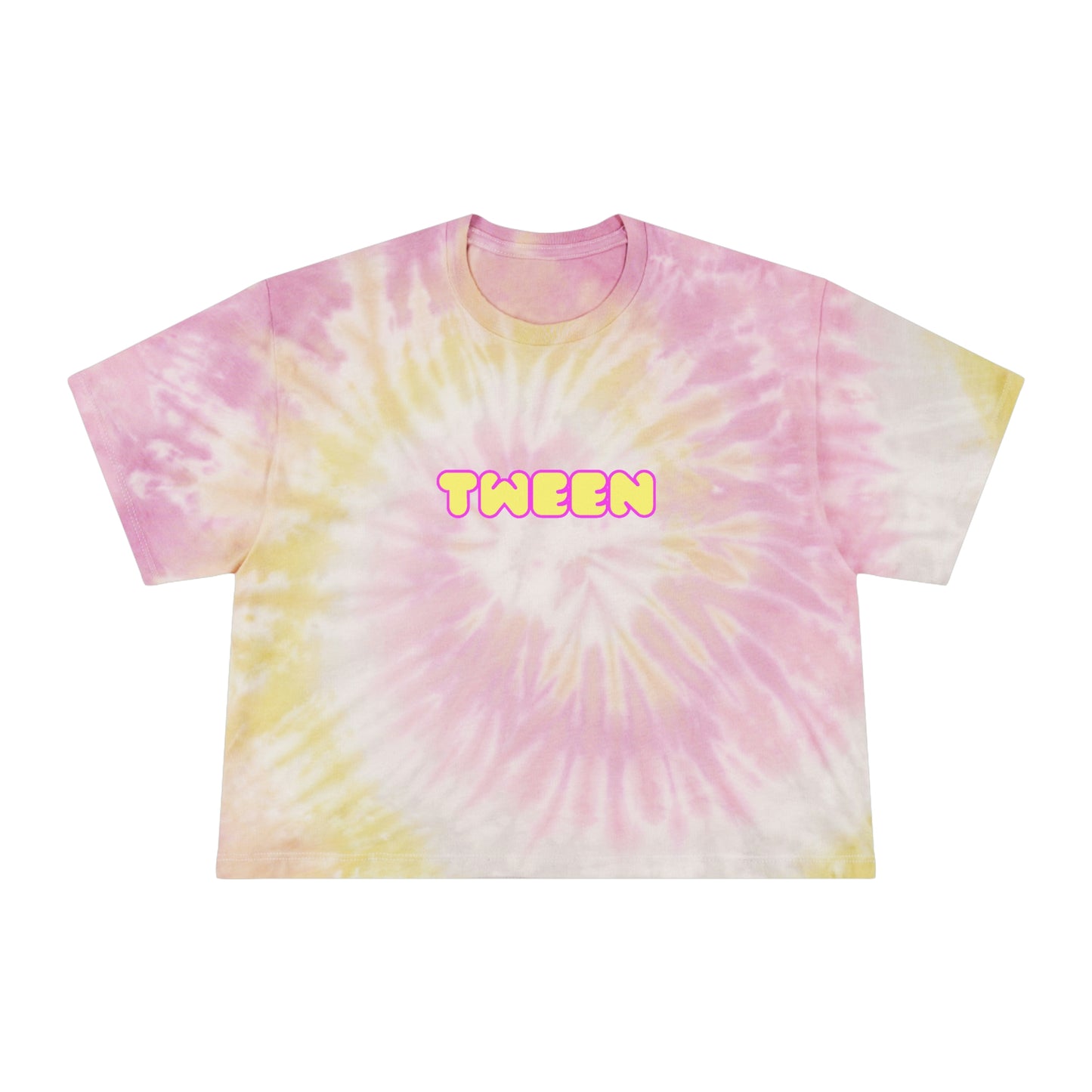 Tie-Dye Crop Tee - TWEEN