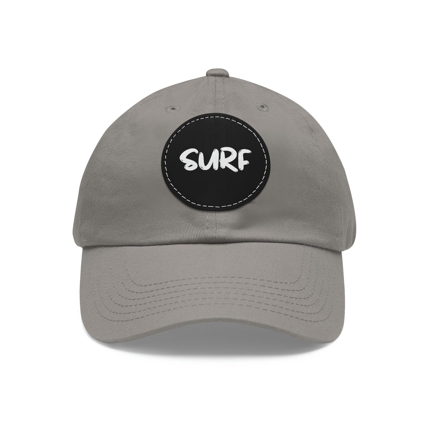 SURF - Dad Hat with Round Leather Patch