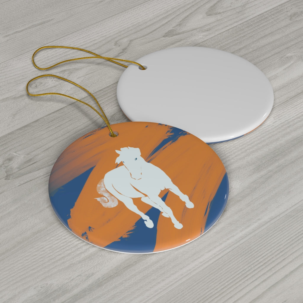 Horse Ceramic Ornament