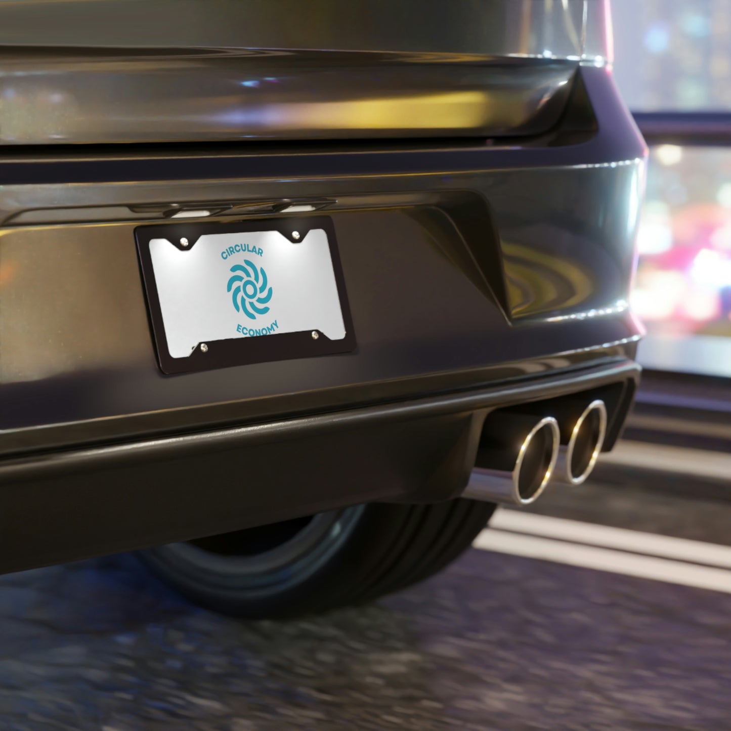 CIRCULAR ECONOMY License Plate