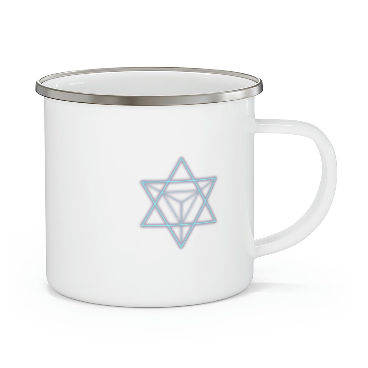 Enamel Camping Mug - Sacred Geometry