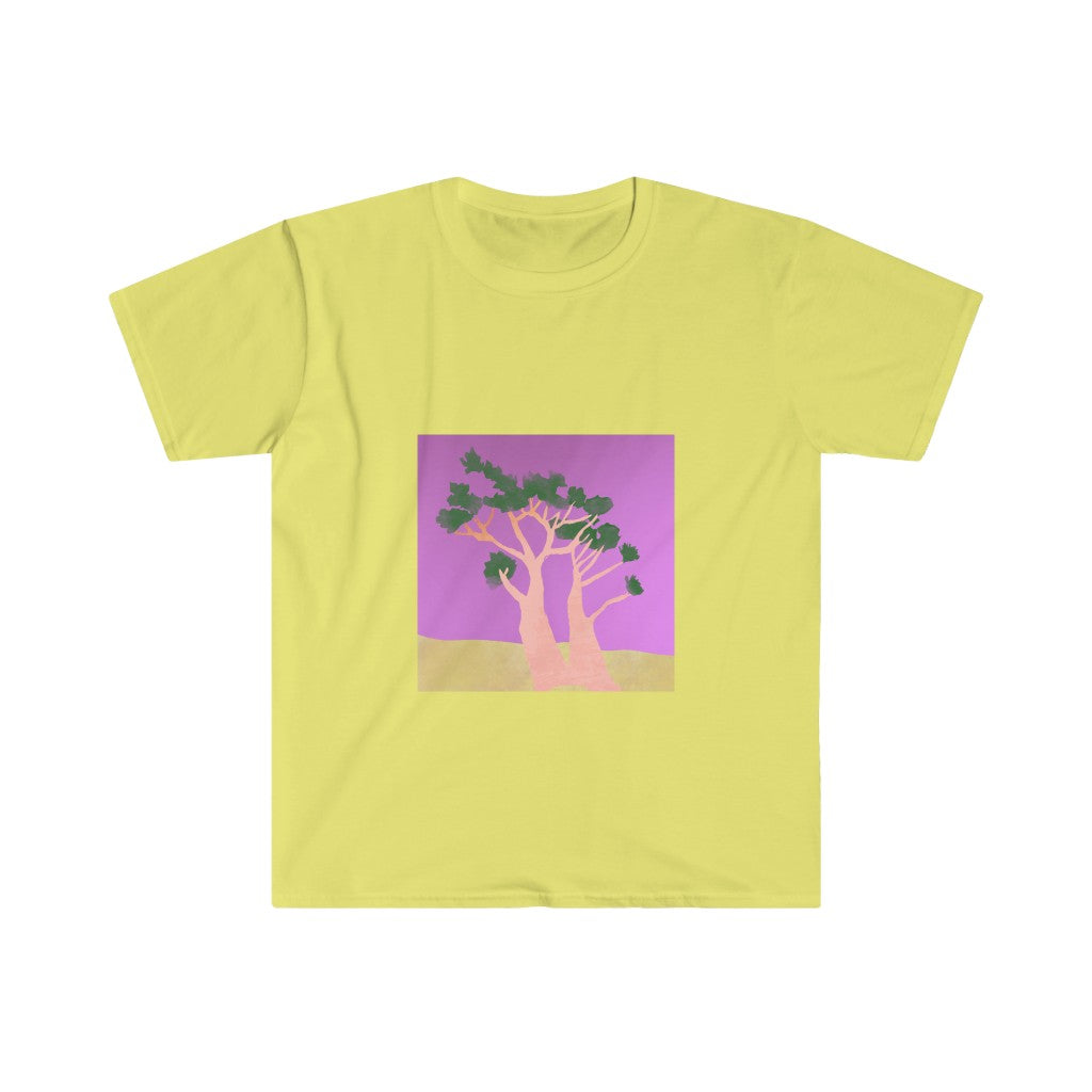 Tree - Men's Fitted Short Sleeve Tee