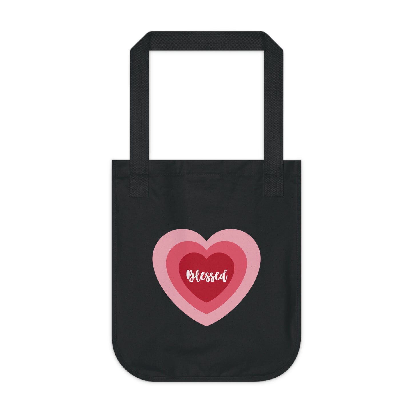 Blessed Heart - Organic Canvas Tote Bag