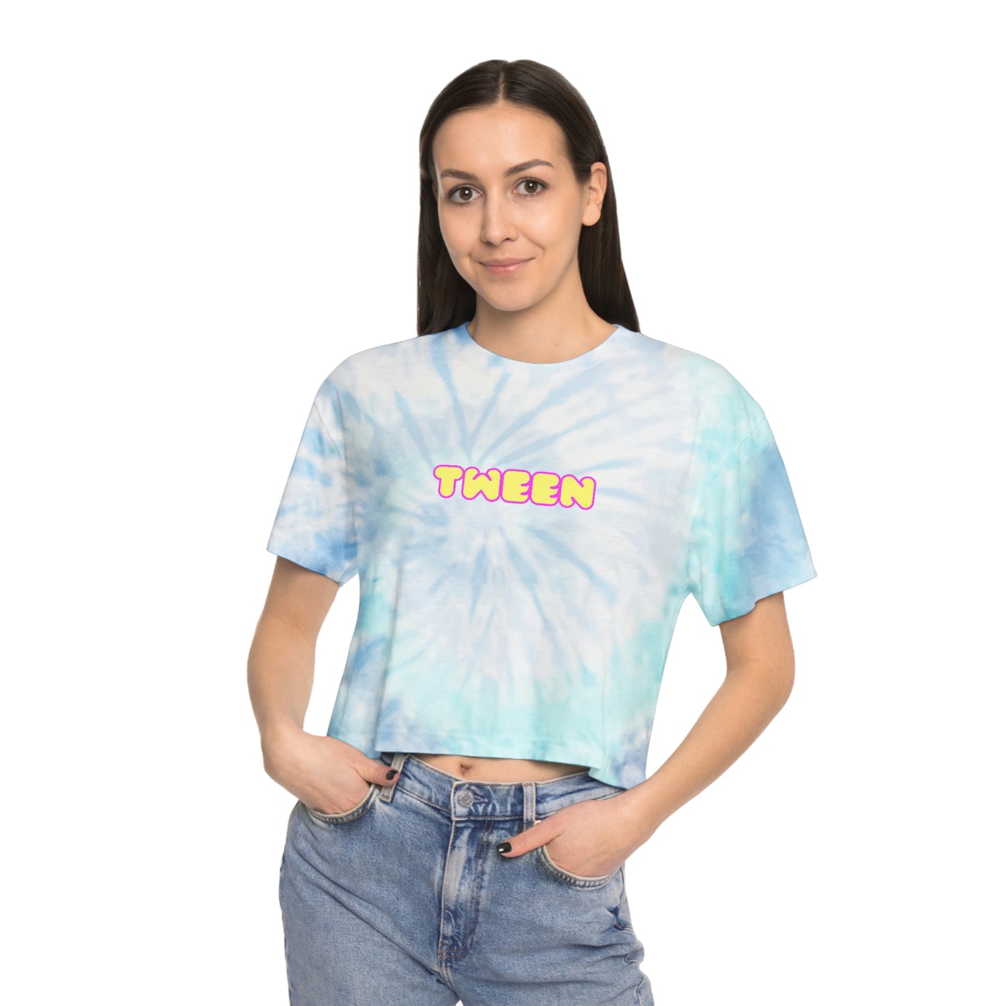 Tie-Dye Crop Tee - TWEEN