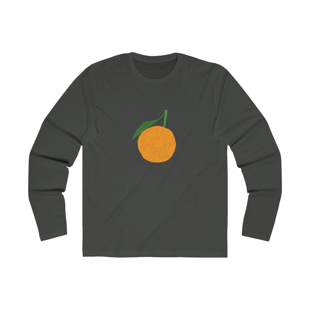 Orange Fruit - Men's Long Sleeve Crew Tee