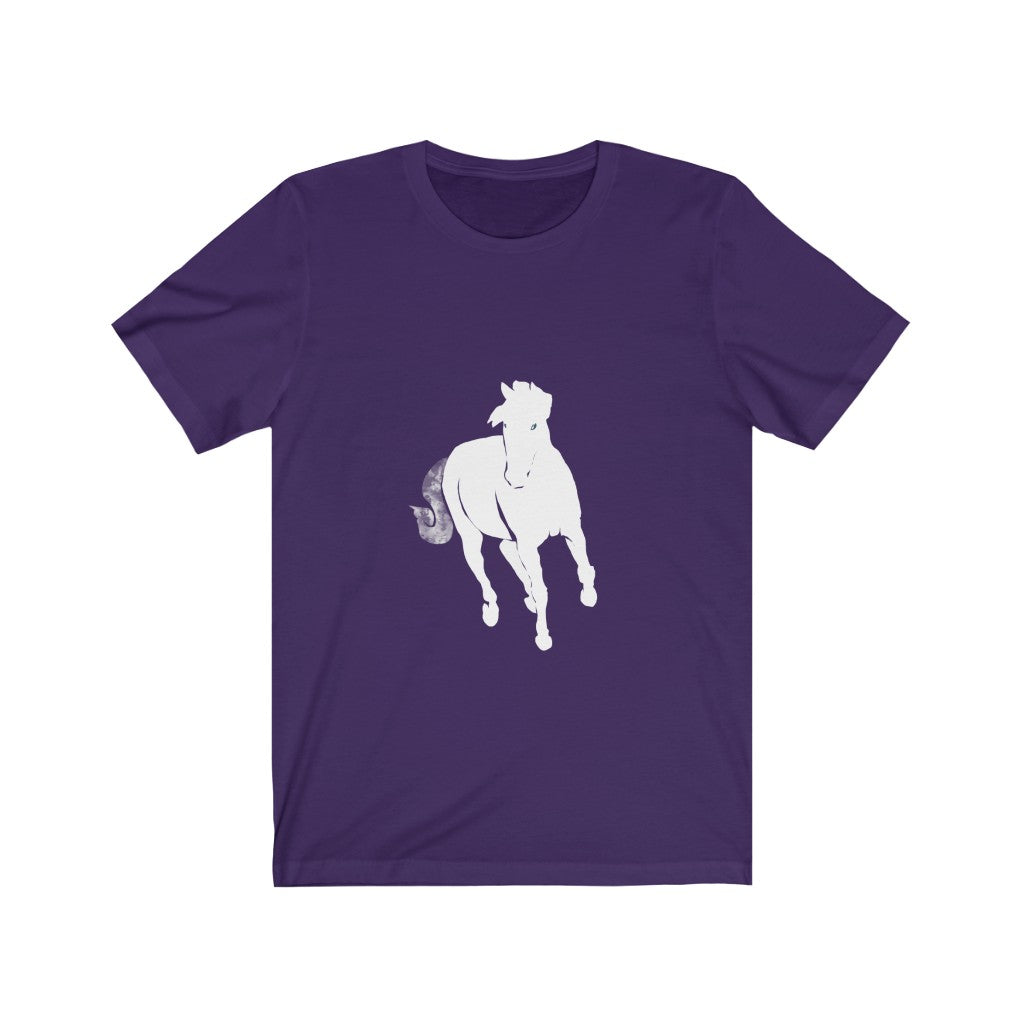 Unisex Jersey Short Sleeve Tee - Running Horse