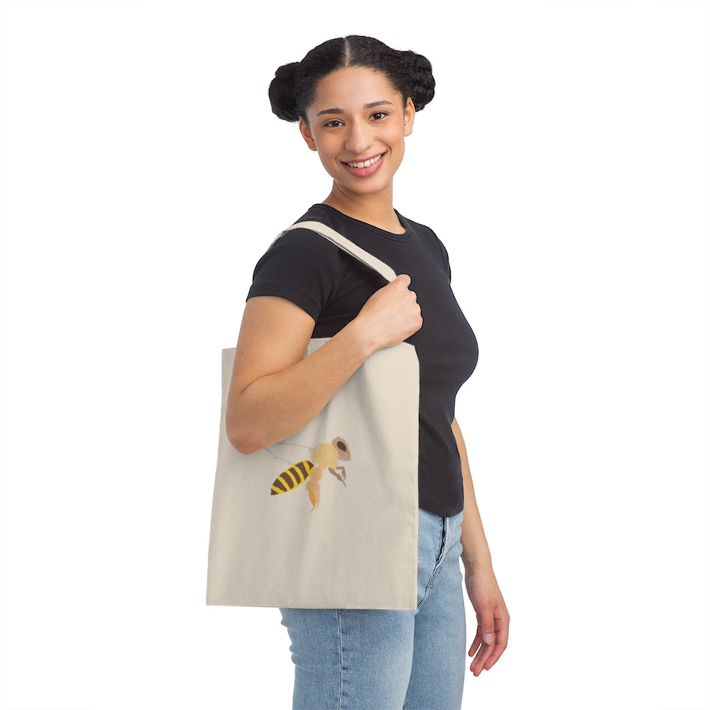 Canvas Tote Bag - Bee