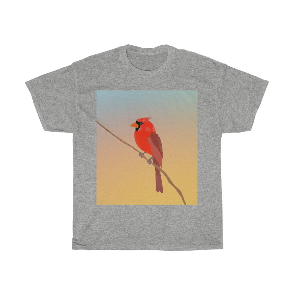 Red Cardinal - Unisex Heavy Cotton Tee