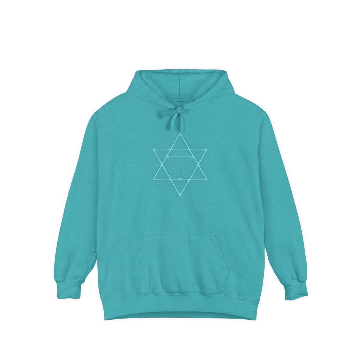 Sacred Geometry - Unisex Garment-Dyed Hoodie