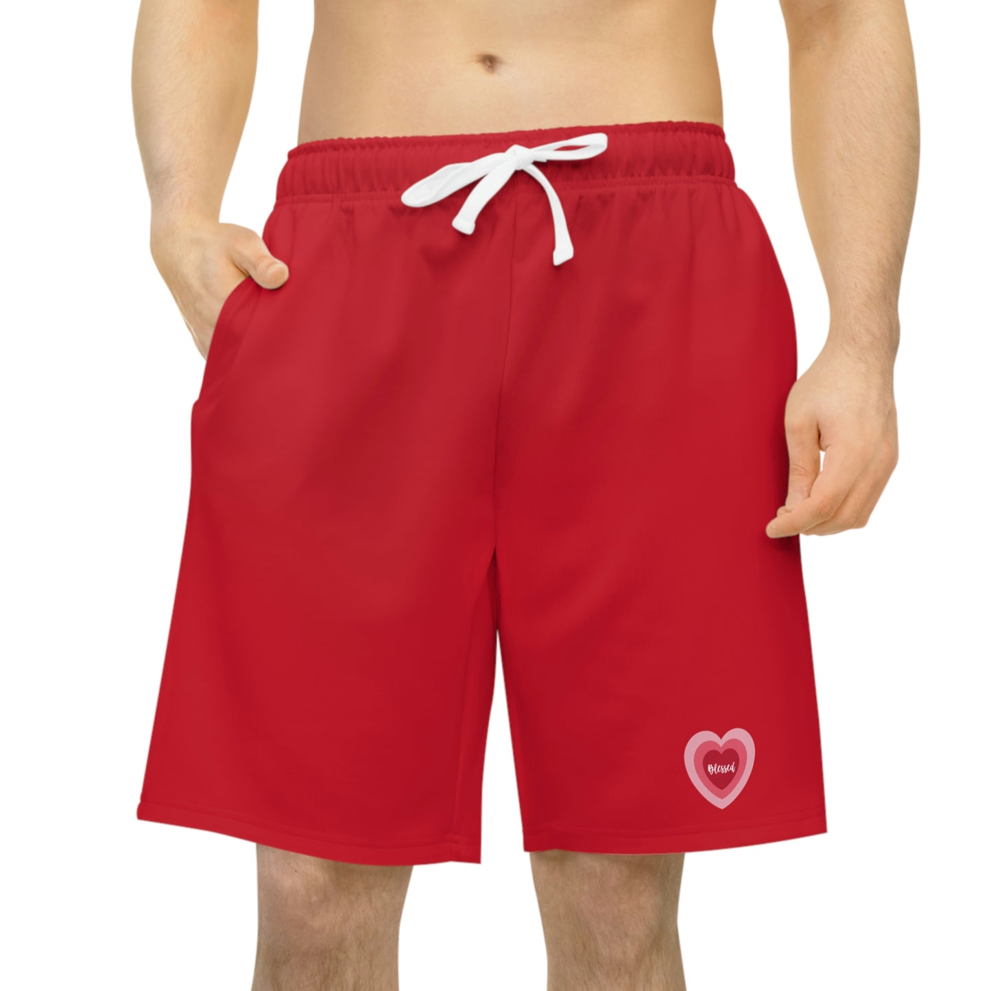 Blessed - Athletic Long Shorts