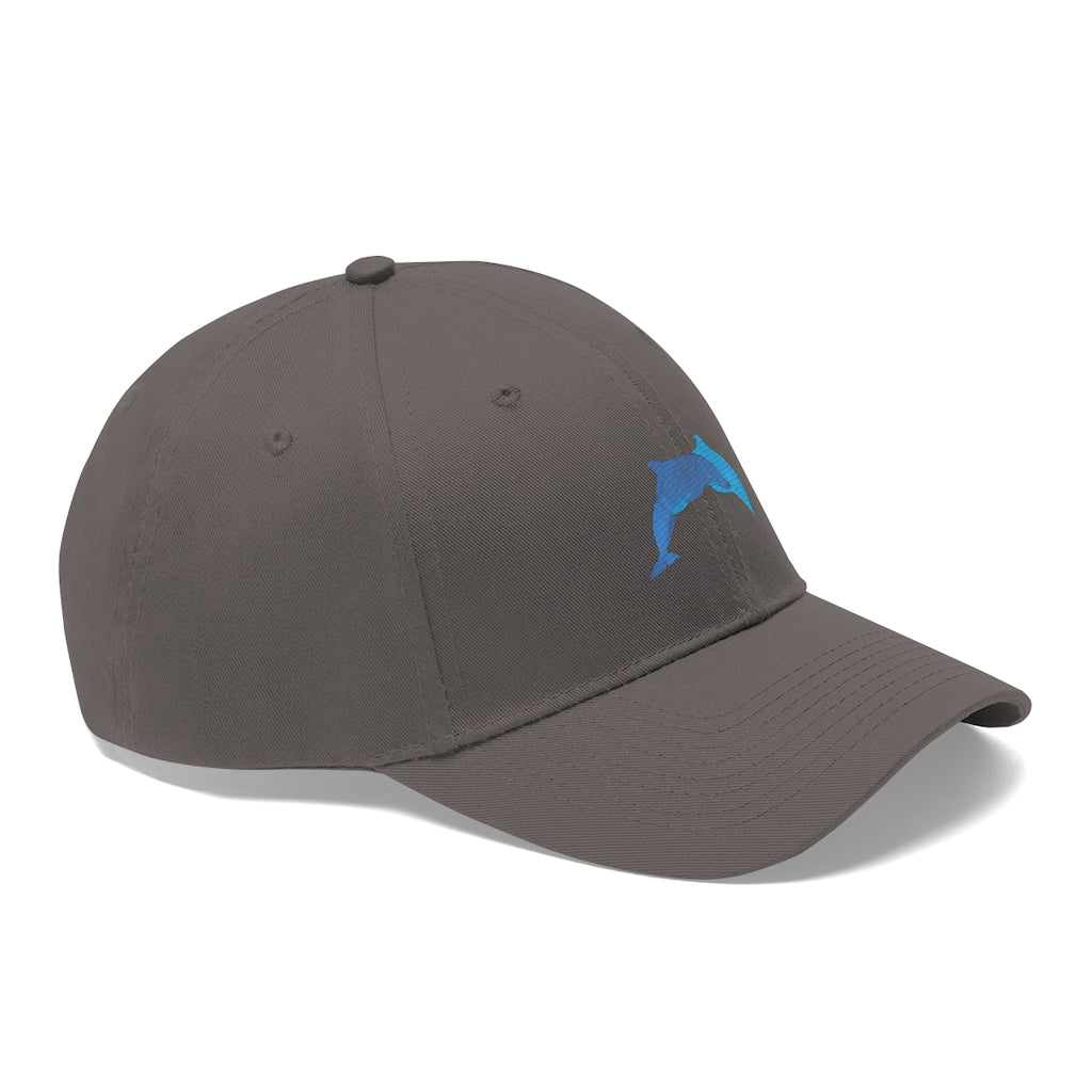Unisex Twill Hat - Dolphins